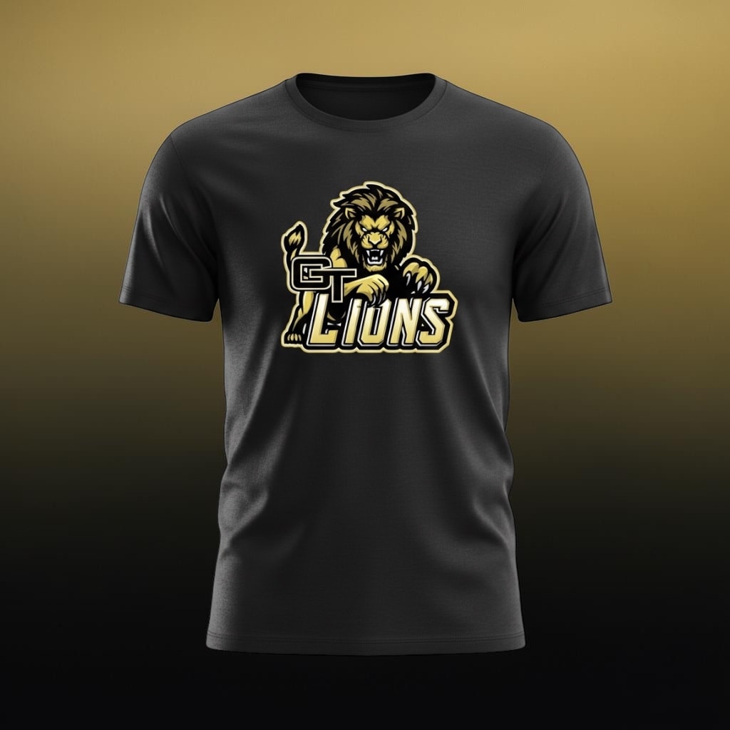 GT Lions Logo Tee