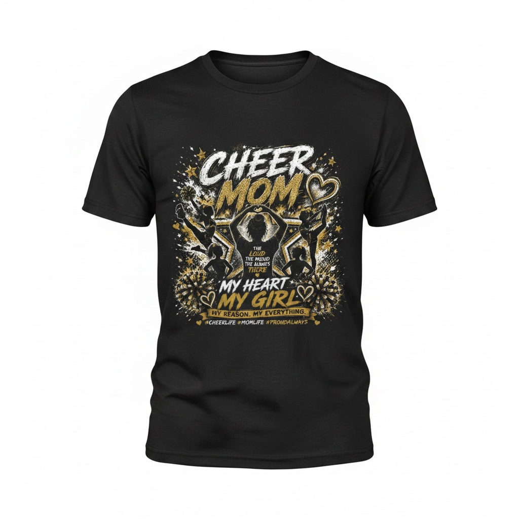 CHEER MOM My Heart, My Girl