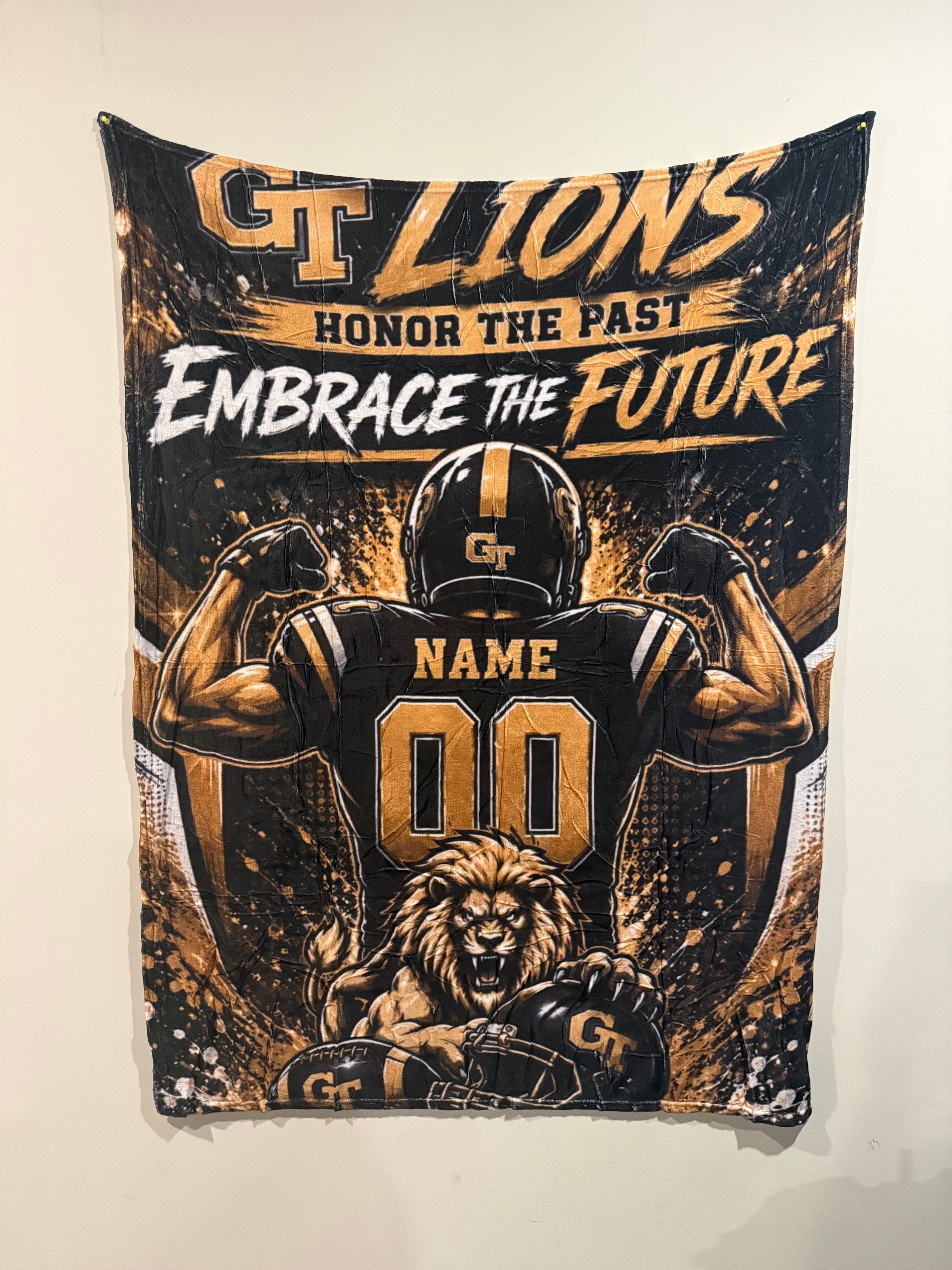 CUSTOM NAME AND NUMBER