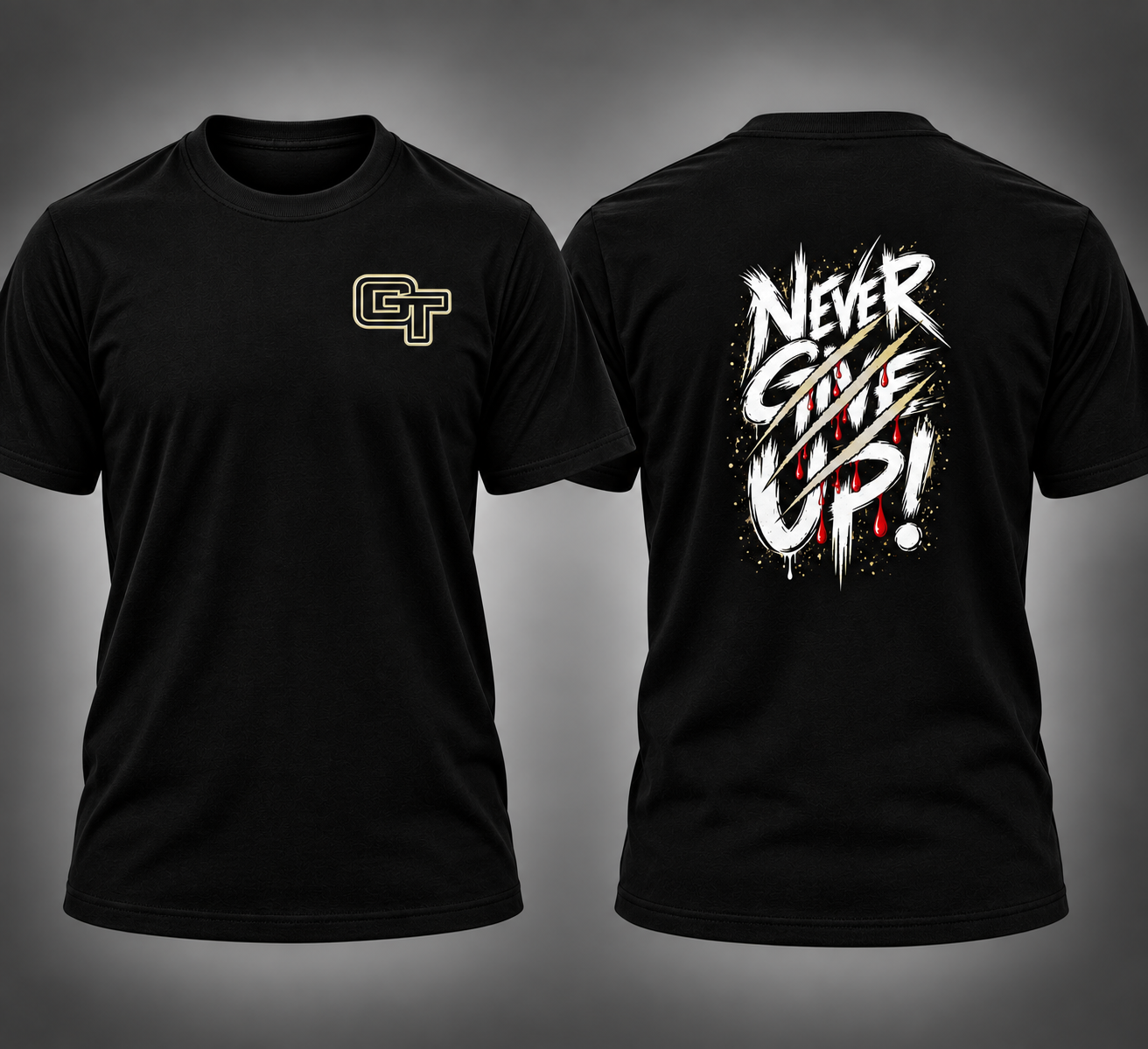 NEVER GIVE UP